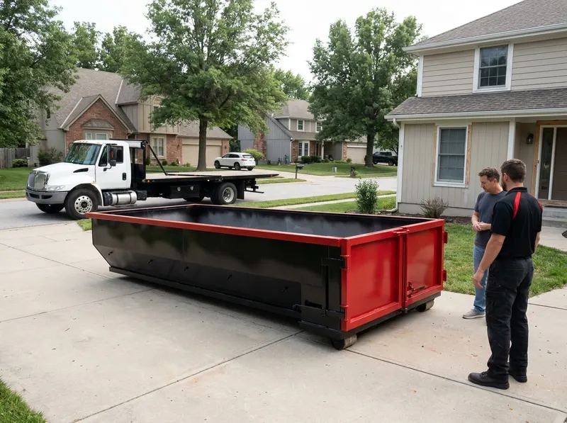 Same-Day Dumpster Delivery in Overland Park, KS
